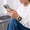 Tech-Protect Silicone strap for Apple Watch 8/9/10/11/12/SE 40/41/42 mm, white