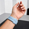Tech-Protect Silicone strap for Apple Watch 8/9/10/11/12/SE 40/41/42 mm, light blue