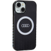 Audi IML Big Logo MagSafe case for iPhone 15 / 14 / 13, black (AUDI000075)