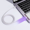 Joyroom S-A14 Multi-Color Series USB-C - USB-C cable, 60 W, 480 Mbps, 1.2 m, white (S-CC100A141W)