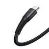Joyroom Starry Series SA32-CC3 USB-C - USB-C cable, 60 W, 480 Mbps, 1 m, black