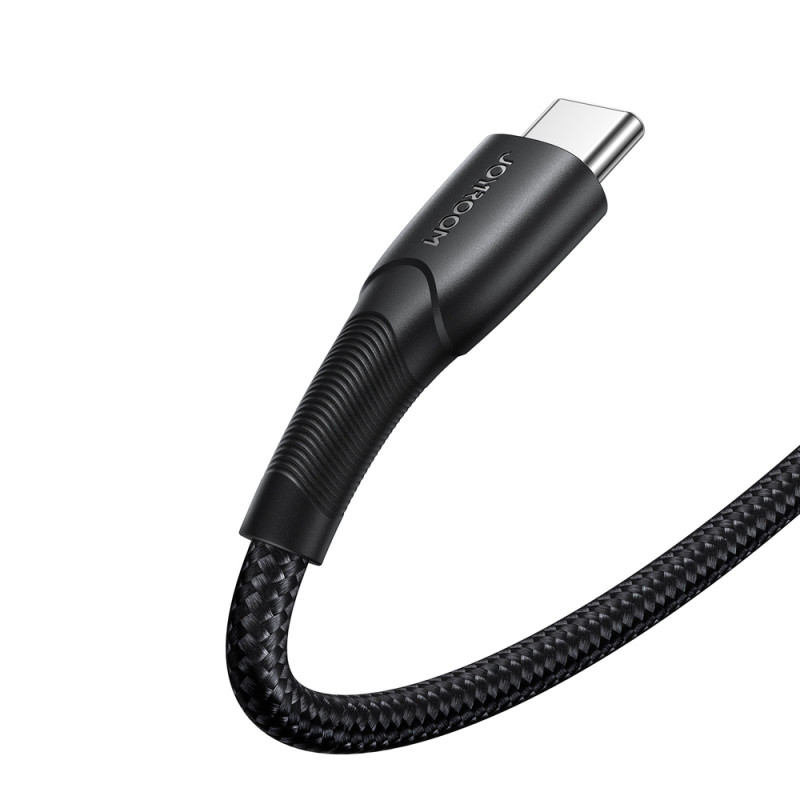 Joyroom Starry Series SA32-CC3 USB-C - USB-C cable, 60 W, 480 Mbps, 1 m, black