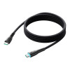 Joyroom Starry Series SA32-CC3 USB-C - USB-C cable, 60 W, 480 Mbps, 1 m, black