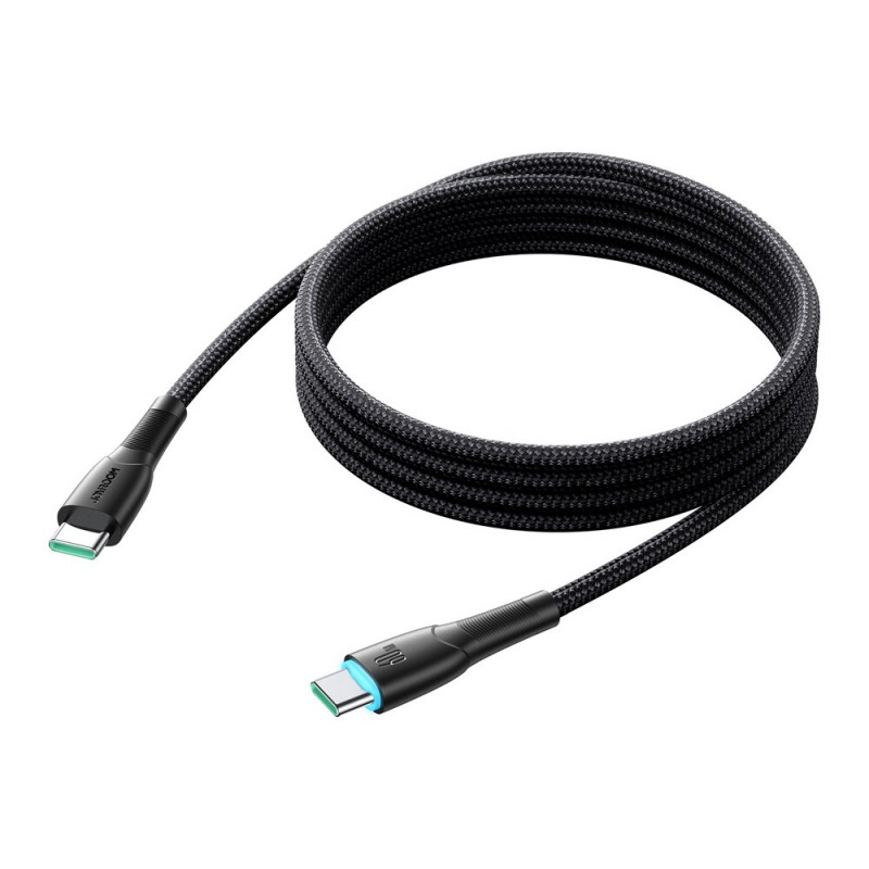 Joyroom Starry Series SA32-CC3 USB-C - USB-C cable, 60 W, 480 Mbps, 1 m, black