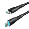 Joyroom Starry Series SA32-CC3 USB-C - USB-C cable, 60 W, 480 Mbps, 1 m, black