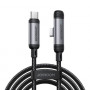 Joyroom EnjoyX Series S-A56 90° USB-C - USB-C cable, 60 W, 480 Mbps, 1.2 m, black