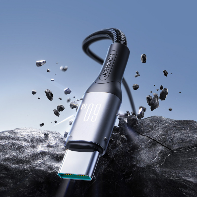 Joyroom Flash Series S-A28 USB-C - USB-C cable, 60 W, 480 Mbps, 1 m, black