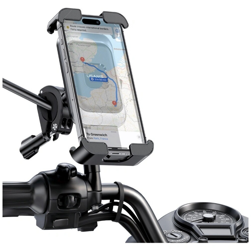 USAMS ZJ082 bike phone mount, black