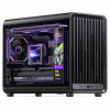 Jonsbo D33 STD PC case, mini case, mATX, tempered glass, black (D33 STD BLACK)