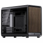Jonsbo D33 Wood PC case, Micro-ATX, mATX, tempered glass, black, wood