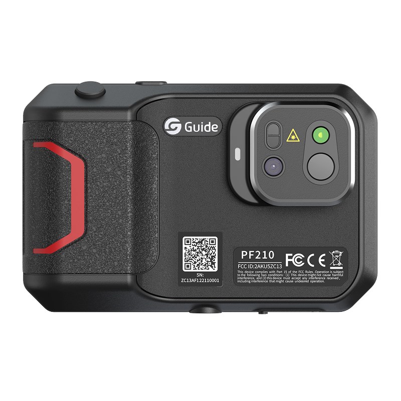 Guide Sensmart PF210 thermal imaging camera, 256 x 192 pixels, black
