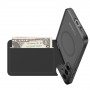 Dux Ducis Rafi II case for Samsung Galaxy S25 with stand and wallet, black