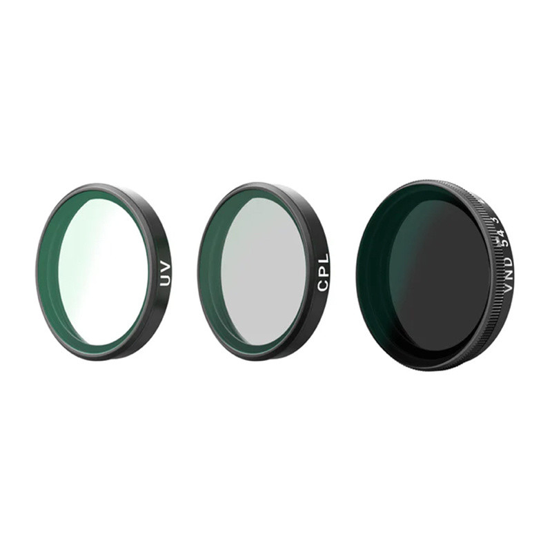 Telesin CPL/VND8/UV filter set for DJI Osmo Action 6 (3 pcs)
