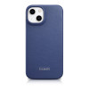 iCarer CE Premium Leather Folio Case for iPhone 14 Plus, magnetic flip, MagSafe, blue (WMI14220715-BU)
