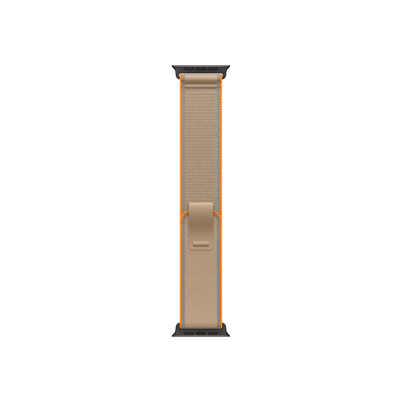 Apple Trail Loop smartwatch band 49 mm, Sand, M/L, black titanium finish, MKAJ4ZM/A