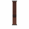 Apple Alpine Loop smartwatch band 49 mm, Burgundy, Large, black titanium finish, MKF24ZM/A