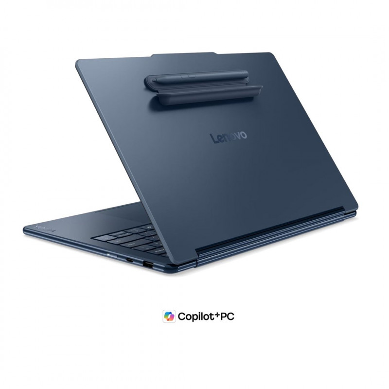 Lenovo Yoga 9i 2-in-1 Aura Edition 14IPH11 83SE001XPB notebook, 14" 2.8K OLED touchscreen, Intel Core Ultra 7 355, 32 GB RAM, 512 GB SSD, blue