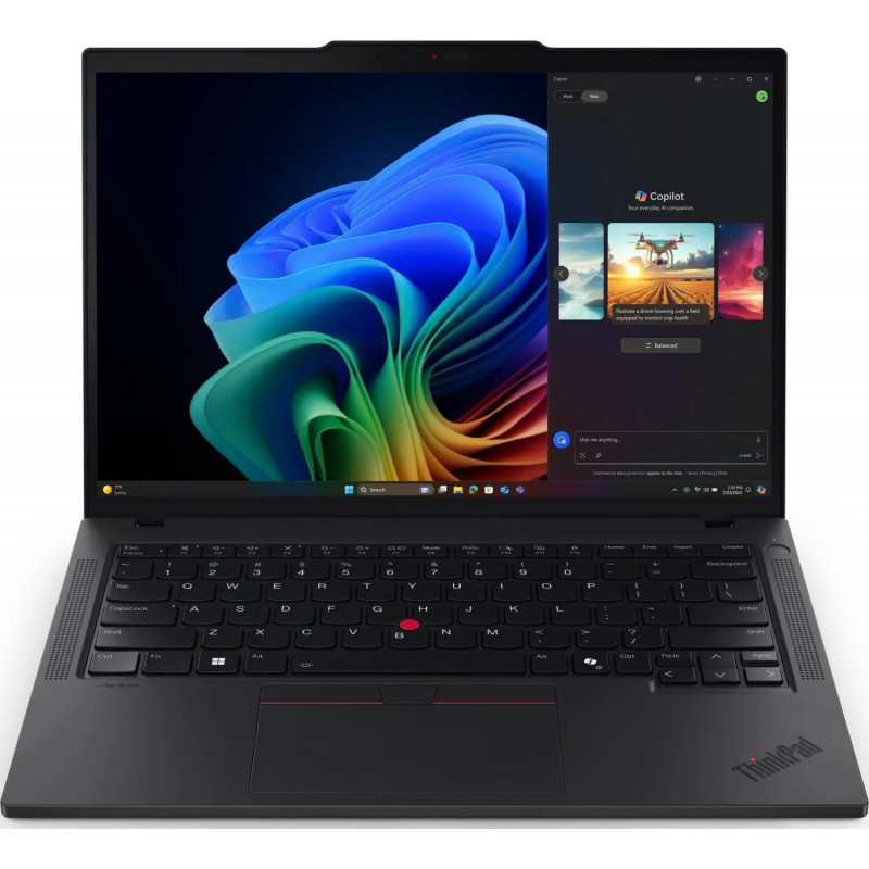 Lenovo ThinkPad T14 Gen 6 21QG00DAGE notebook, 14" WUXGA, Intel Core Ultra 5 228V, 32 GB RAM, 512 GB SSD, Windows 11 Pro, black