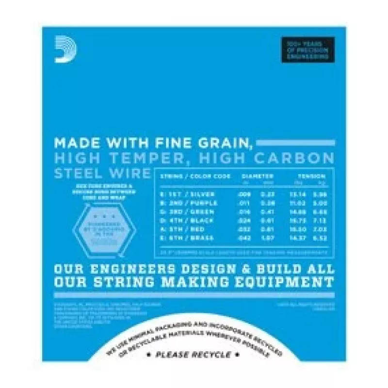 D'Addario EXL120 Super Light electric guitar strings, 9-42