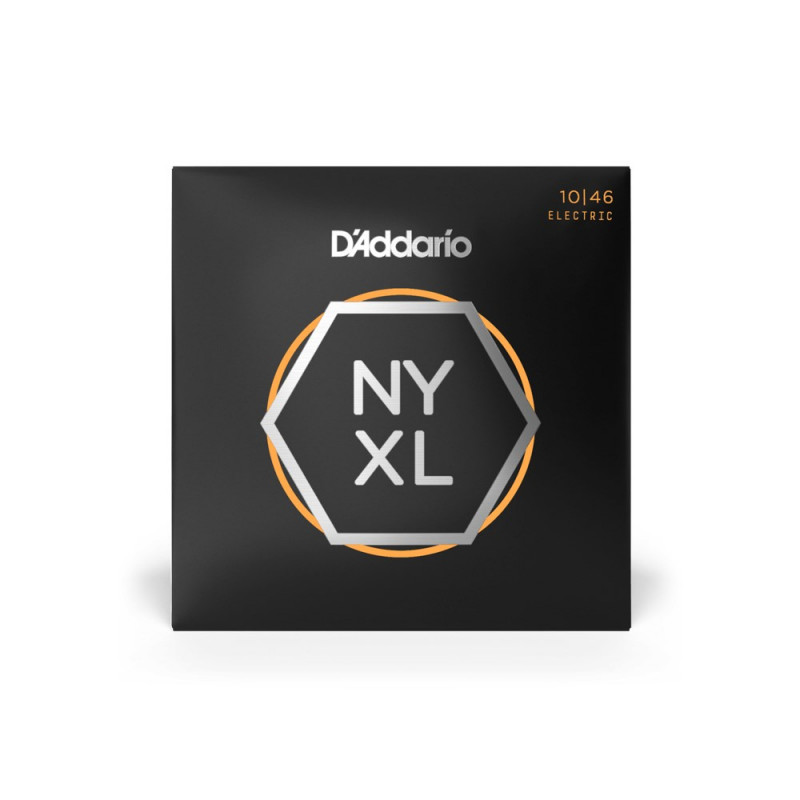 D'Addario NYXL1046 electric guitar strings, 10–46