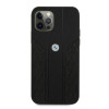 BMW BMHCP12MRSPPK Curve Perforate leather hardcase for Apple iPhone 12 / 12 Pro, black