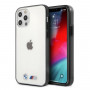 BMW BMHCP12LMBTOK Sandblast hardcase for Apple iPhone 12 Pro Max, transparent