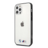 BMW BMHCP12LMBTOK Sandblast hardcase for Apple iPhone 12 Pro Max, transparent