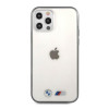 BMW BMHCP12LMBTOK Sandblast hardcase for Apple iPhone 12 Pro Max, transparent