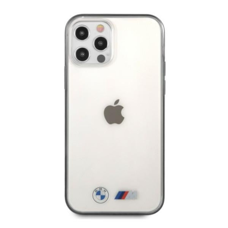 BMW BMHCP12LMBTOK Sandblast hardcase for Apple iPhone 12 Pro Max, transparent