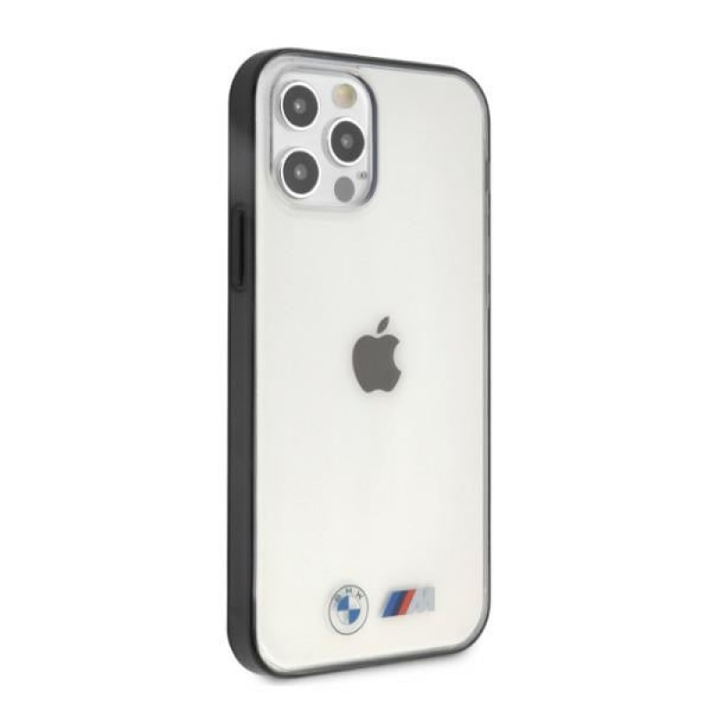 BMW BMHCP12LMBTOK Sandblast hardcase for Apple iPhone 12 Pro Max, transparent