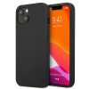 Mercedes-AMG AMHCP13MDOLBK Leather Hot Stamped hardcase for Apple iPhone 13, black