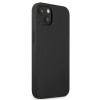 Mercedes-AMG AMHCP13MDOLBK Leather Hot Stamped hardcase for Apple iPhone 13, black