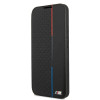 BMW BMBKS22MTRTBK bookcase for Samsung Galaxy S22+, M Collection Triangles, black
