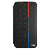 BMW BMBKS22MTRTBK bookcase for Samsung Galaxy S22+, M Collection Triangles, black