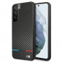 BMW BMHCS22MPUCARTCBK hardcase for Samsung Galaxy S22+, M Collection Triangles, black