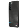 BMW BMHCS22MPUCARTCBK hardcase for Samsung Galaxy S22+, M Collection Triangles, black