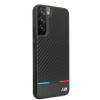 BMW BMHCS22MPUCARTCBK hardcase for Samsung Galaxy S22+, M Collection Triangles, black