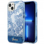Guess GUHCP14MHGPLHB hardcase for Apple iPhone 14 Plus / 15 Plus, Porcelain Collection, blue