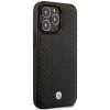BMW BMHMP14L22RFGK Leather Diamond Pattern MagSafe case for Apple iPhone 14 Pro 6.1″, black