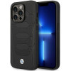 BMW BMHMP14L22RPSK Leather Seats Pattern MagSafe case for Apple iPhone 14 Pro 6.1″, black