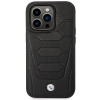 BMW BMHMP14L22RPSK Leather Seats Pattern MagSafe case for Apple iPhone 14 Pro 6.1″, black