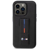 BMW BMHCP14L22GSLK Grip Stand Hot Stamp hard case for Apple iPhone 14 Pro, black