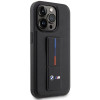 BMW BMHCP14L22GSLK Grip Stand Hot Stamp hard case for Apple iPhone 14 Pro, black