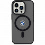 BMW BMHMP14MDSLK Signature MagSafe hard case for Apple iPhone 14 Plus / 15 Plus, black