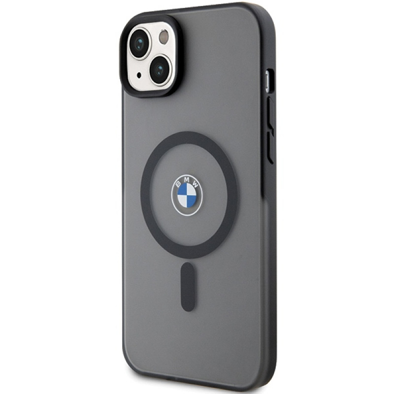 BMW BMHMP14MDSLK Signature MagSafe hard case for Apple iPhone 14 Plus / 15 Plus, black