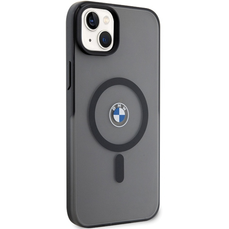 BMW BMHMP14MDSLK Signature MagSafe hard case for Apple iPhone 14 Plus / 15 Plus, black