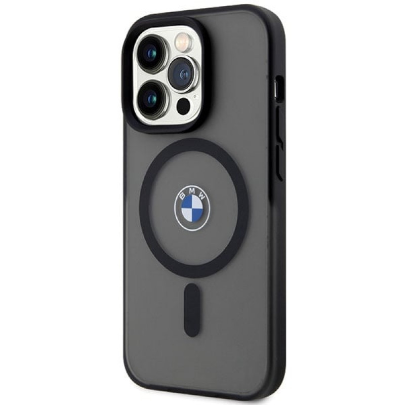 BMW BMHMP14LDSLK Signature MagSafe hard case for Apple iPhone 14 Pro, black