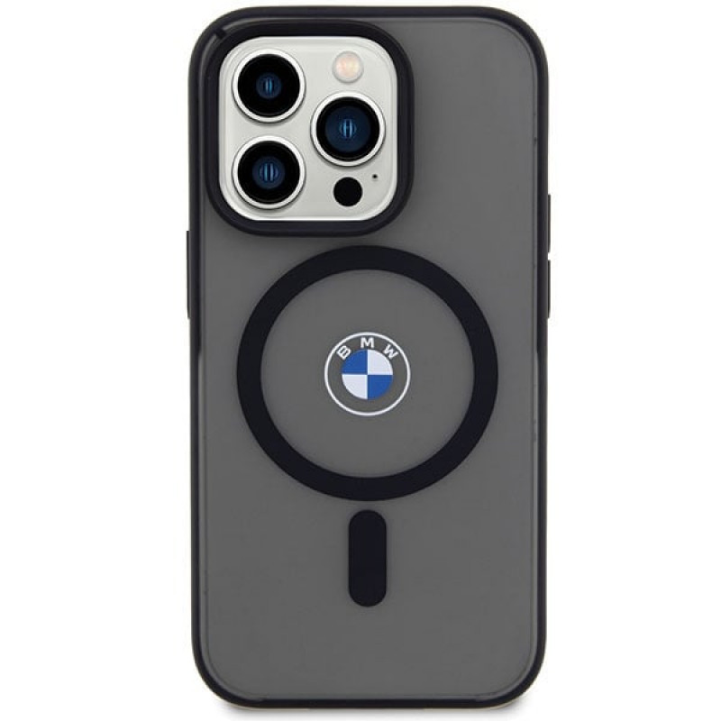 BMW BMHMP14LDSLK Signature MagSafe hard case for Apple iPhone 14 Pro, black