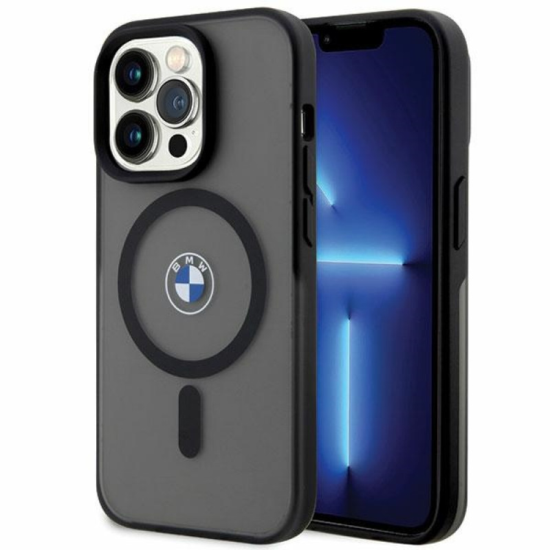 BMW BMHMP14XDSLK Signature MagSafe hard case for Apple iPhone 14 Pro Max, black