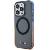 BMW BMHMP14LHTGE Gradient Bumper MagSafe hard case for Apple iPhone 14 Pro, grey